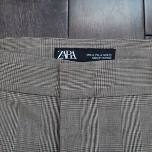 Zara Pants - Zara Checkered Cigarette Pants Size 10 Zara Pants - Zara Checkered Cigarette Pants Size 10